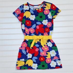 Hanna Andersson Drop Waist Floral Dress with Pockets